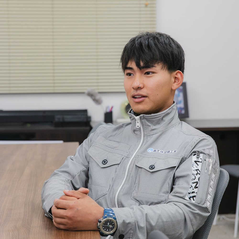 リフォーム事業部 工務 2023年入社 T氏のポートレート